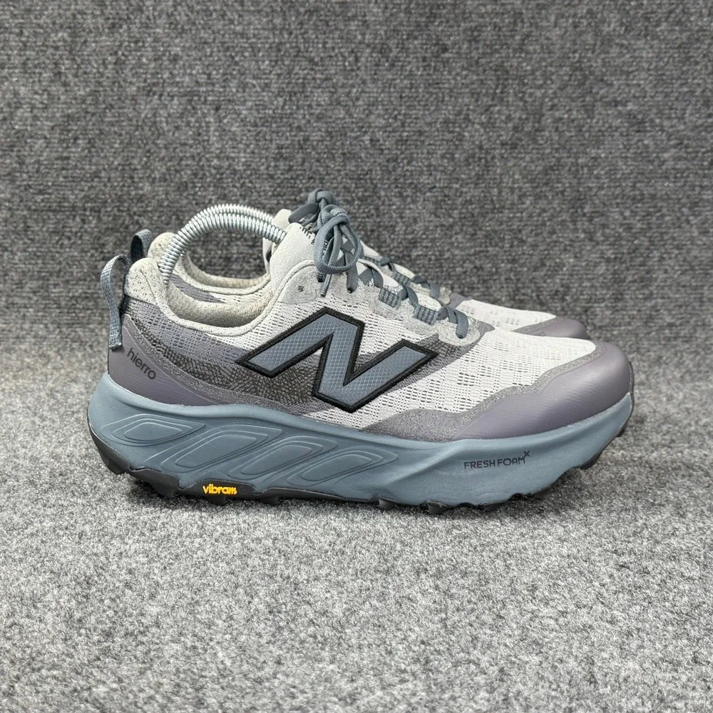 New Balance Fresh Foam X Hierro v9 Trial Running Shoes Men's 114E Grey Athletic